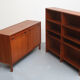 Model 3, 1960s sideboard in teak with rack, Interier Praha