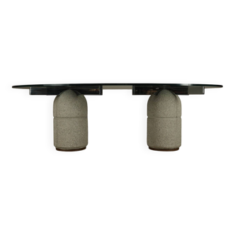 Giovanni Offredi “Paracarro” dining table for Saporiti Italia, 1970s