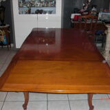 Dining table "Regency" in cherry tree 2 extensions