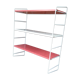 Vintage steel wire shelf