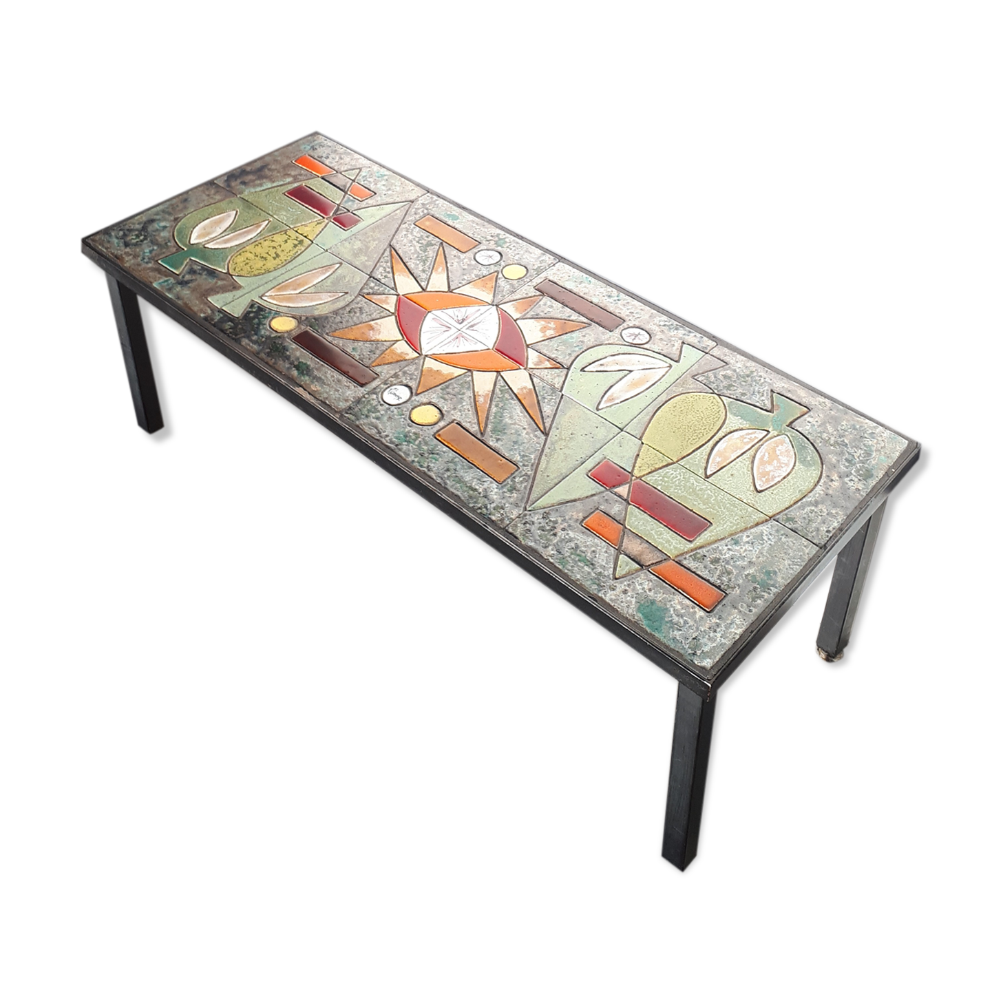 Ceramic coffee table by Corroyez 60