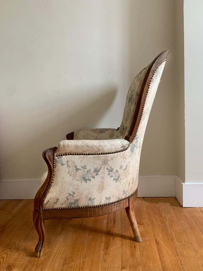 Armchair Bergère Louis-Philippe, Louis XV period - 1800 - France