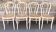 Set of 4 cream caned bistro chairs – Thonet, timeless elegance