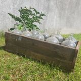 Wooden case 10 bottles
