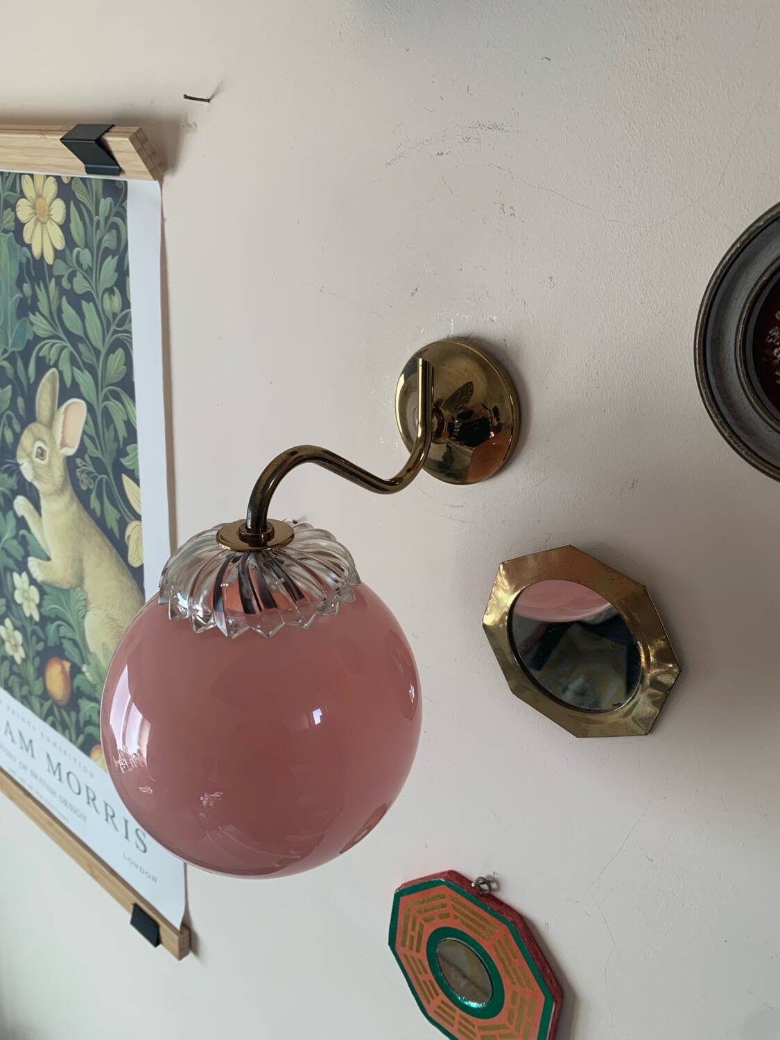 Pair of antique wall lights