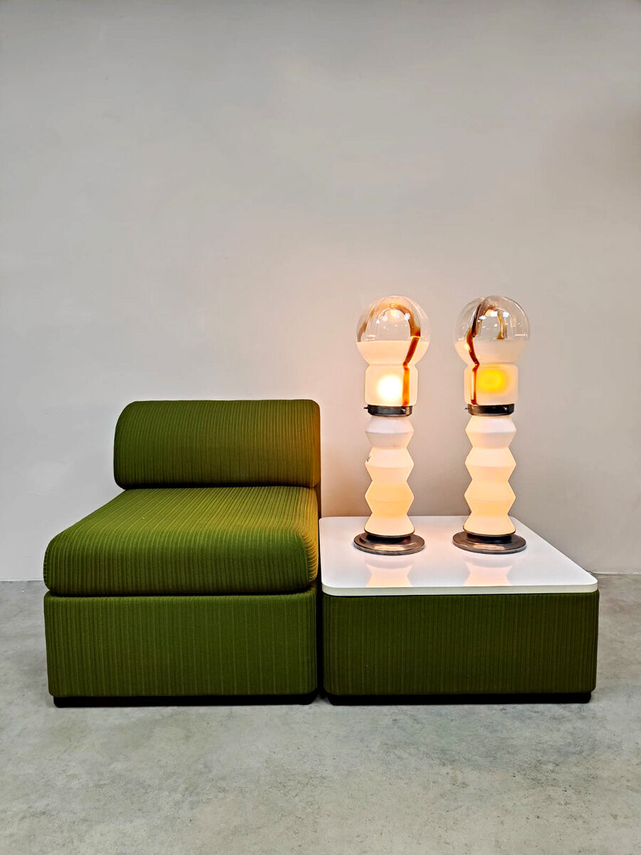 Vintage Italian space age floorlamp