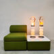Vintage Italian space age floorlamp