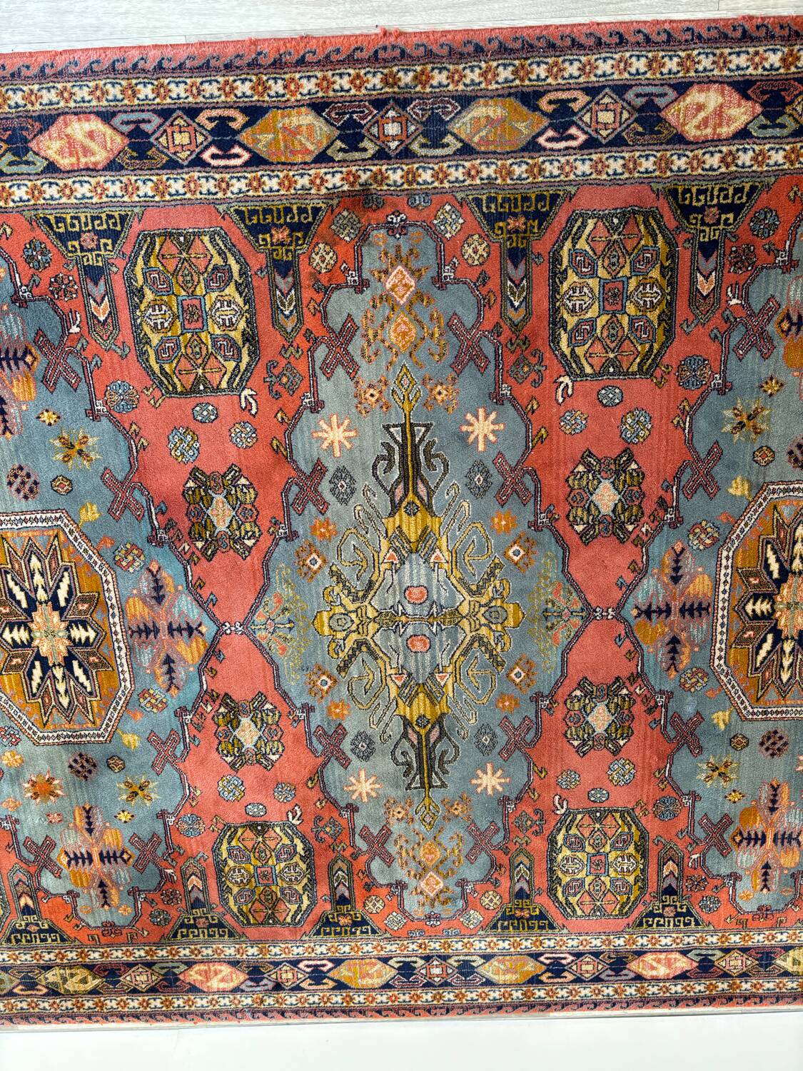 Pure wool rug