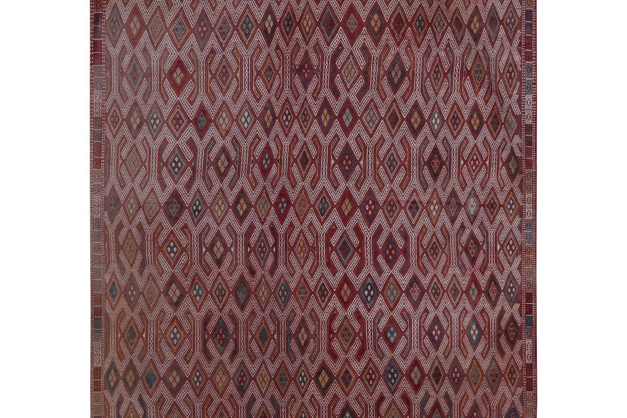 Vintage Turkish kilim handwoven 180x250 cm