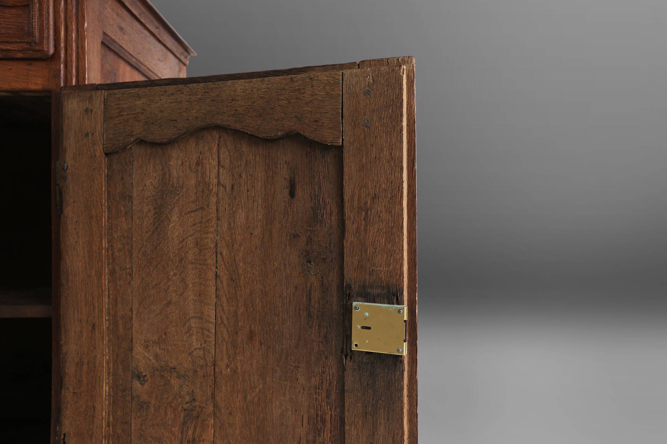 Rustic Flemish Cabinet, 1850s