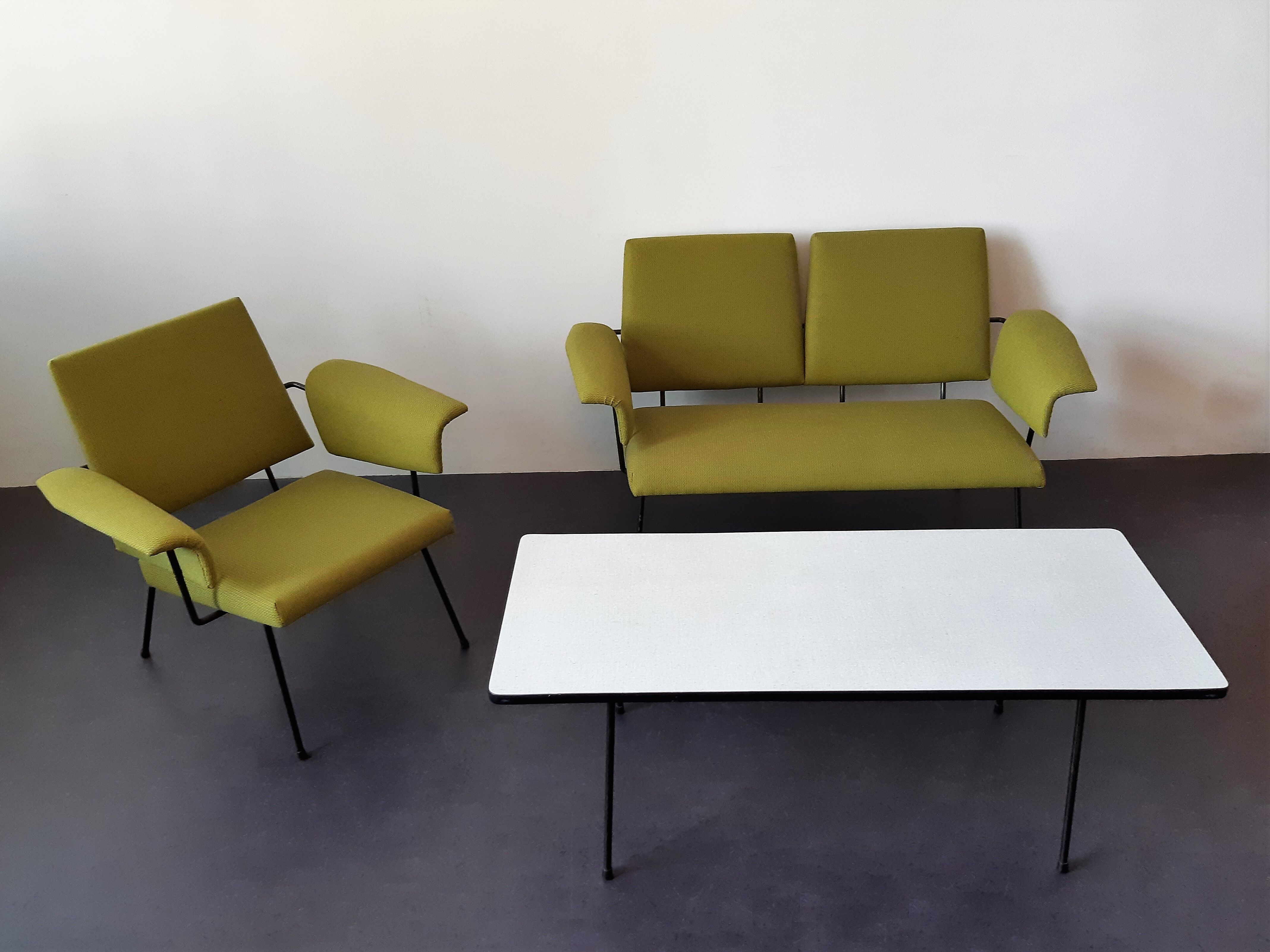 Living room set by Rudolf Wolf for Elsrijk, 1950's