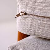 Swedish Vintage Teak armchair by Folke Ohlsson for DUX