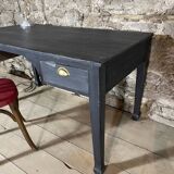 Old black patina office