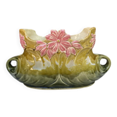 Jardinière en barbotine art nouveau