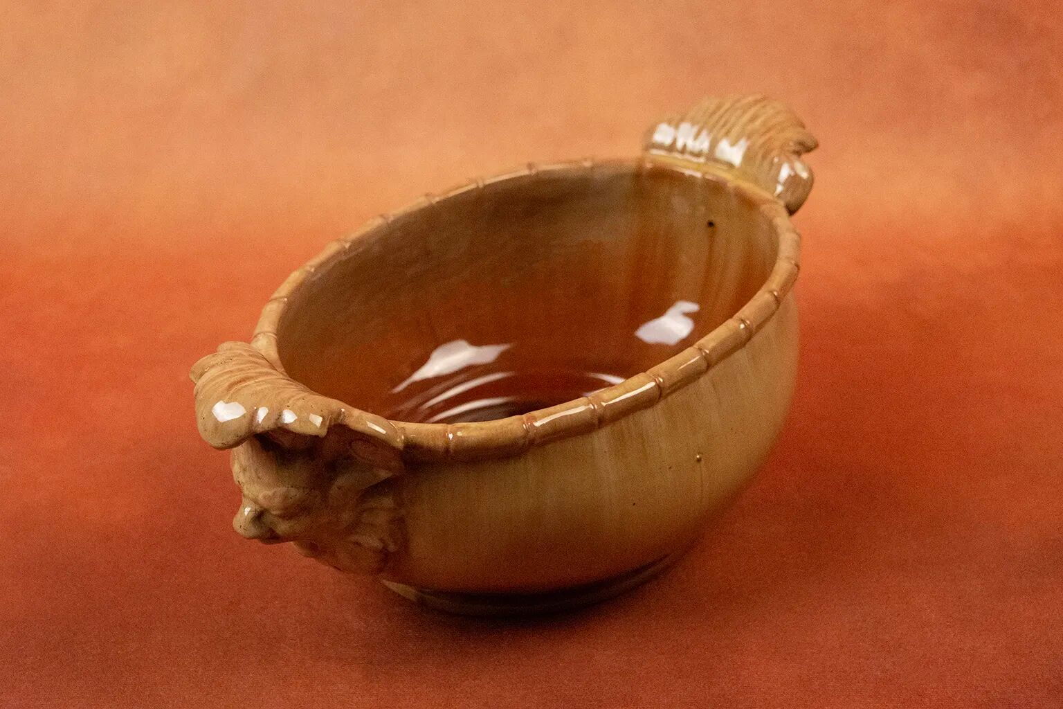 Late 19th - early 20th century glazed earthenware planter - Clément Massier