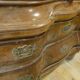 English mahogany showcase XXth