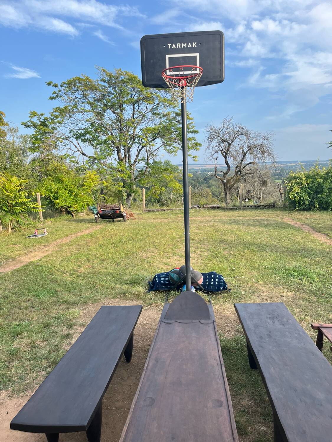 Senoufo Coffee Table XXXL (2m | 1.80m) in Solid Wood