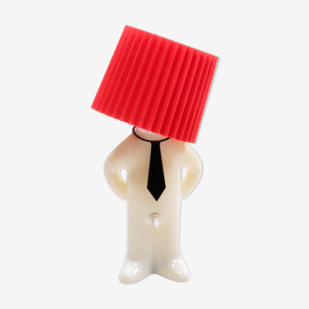 Exciting table lamp by Mister Pee with switch, 1970 Denmark