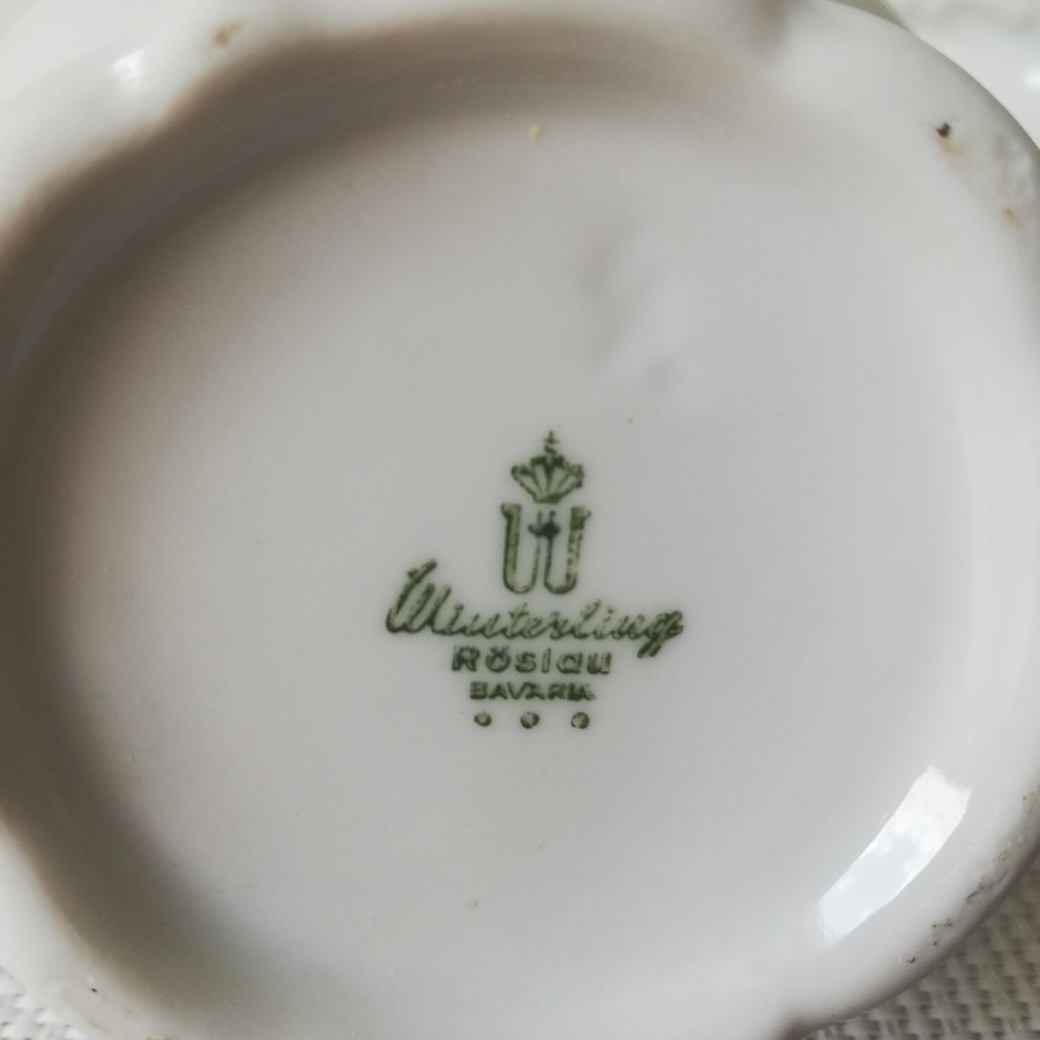 Sugar bowl and milk jug