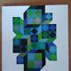 Victor Vasarely silkscreen published by du griffon