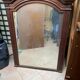Trumeau grand miroir bois