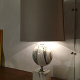 Marble barber lamp from the 70s