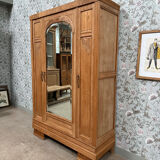 Art Deco oak wardrobe (renovated)