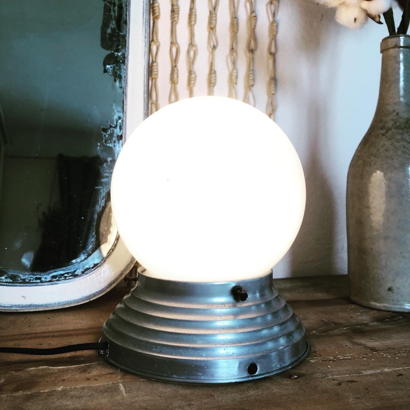 Space Age ball lamp