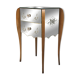 Art deco bedside mirror