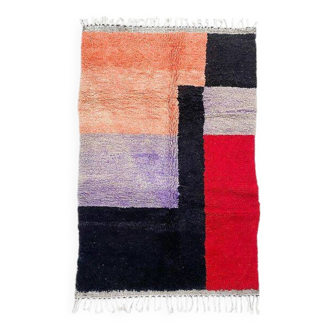 Tapis azilal fait main traditionnelle taille 250 X 150 cm