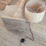Vintage wooden floor lamp revisited