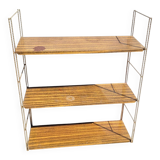 Étagère vintage type string années 70