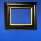 Black frame and vintage gold