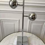 Modular eyeball lamp chrome 70s-80s