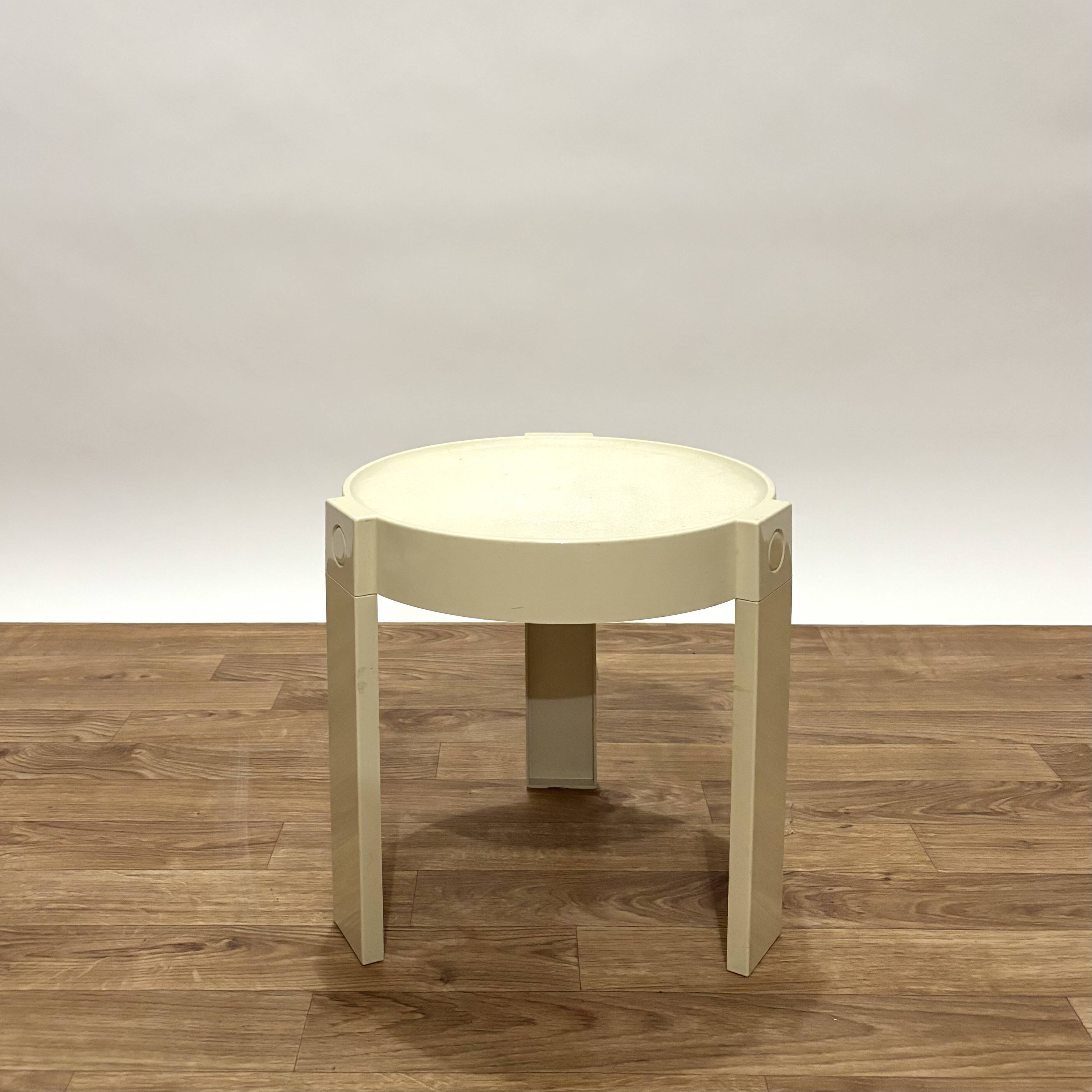 Prisunic side table from the 70s