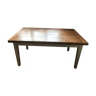 Table to eat expandable in solid poplar