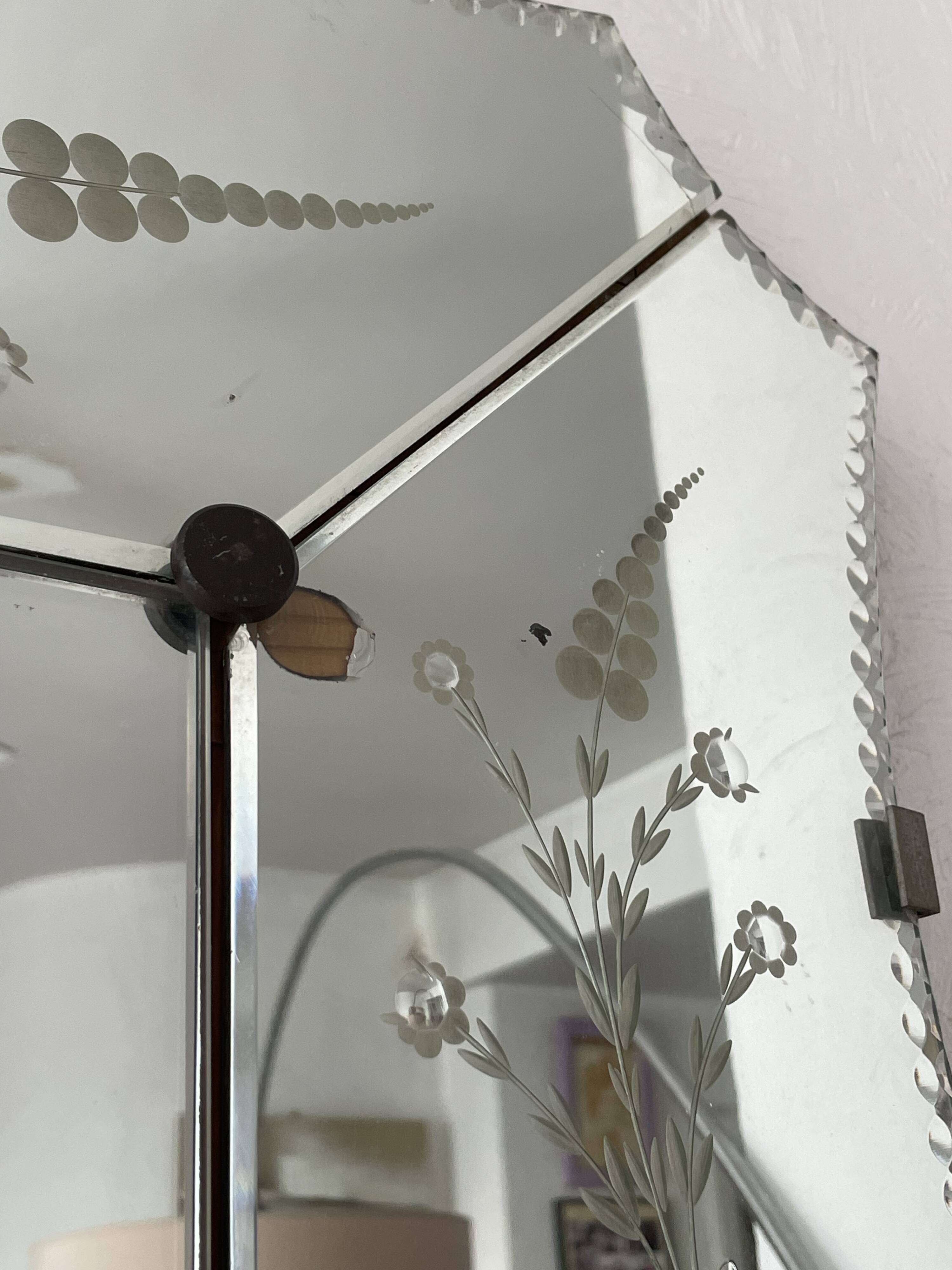 Large Venetian mirror