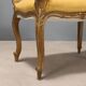 Pair of antique baroque-style benches in carved wood, Italy, 20th century.