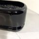 Luigi Colani set of 3 room dividing black planters 1970’s