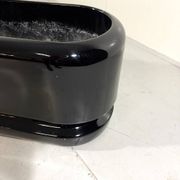 Luigi Colani set of 3 room dividing black planters 1970’s