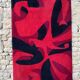 Abstract Wool Rug from the 70s