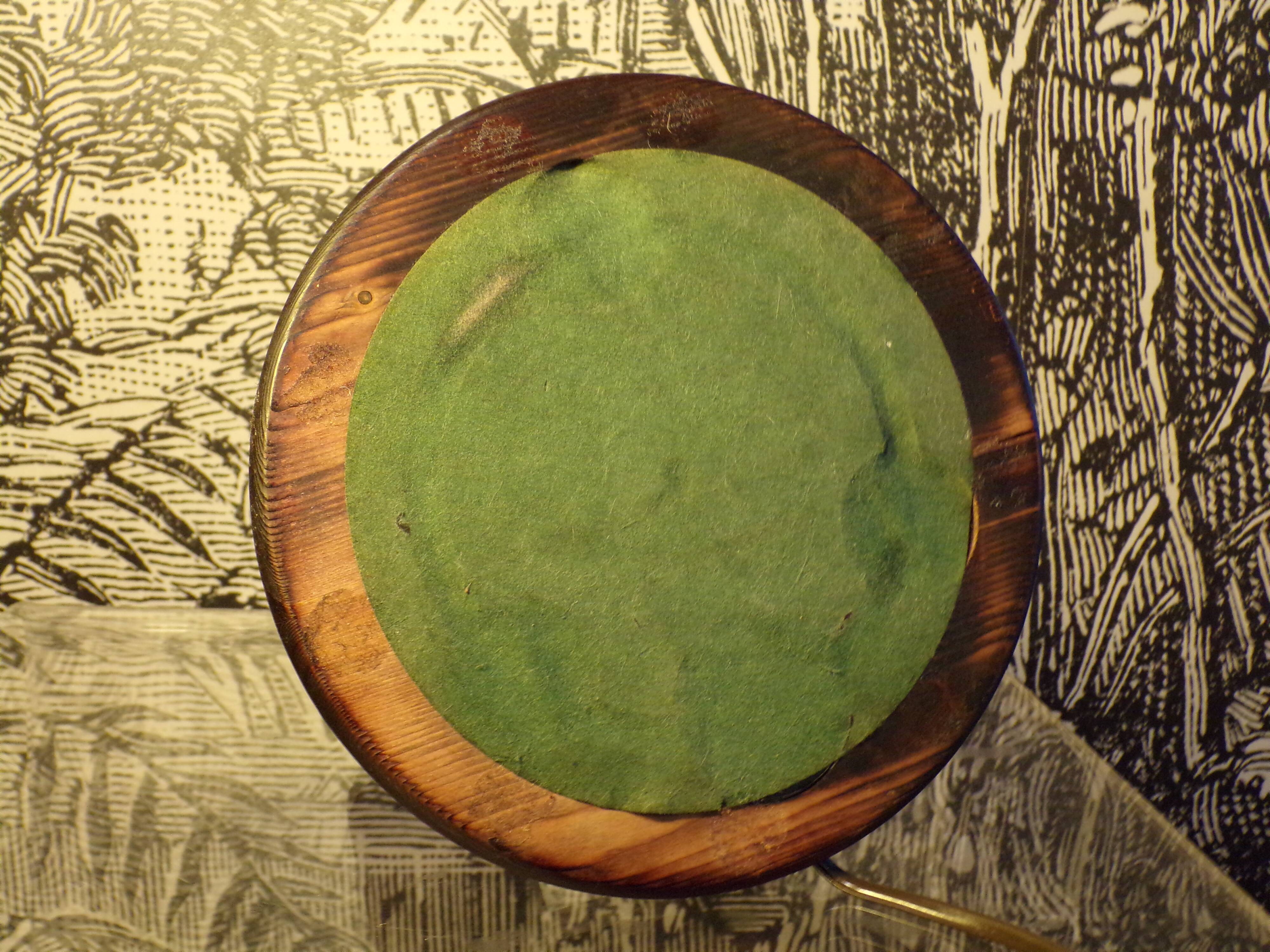 Temde Leuchten lamp in blackened pine