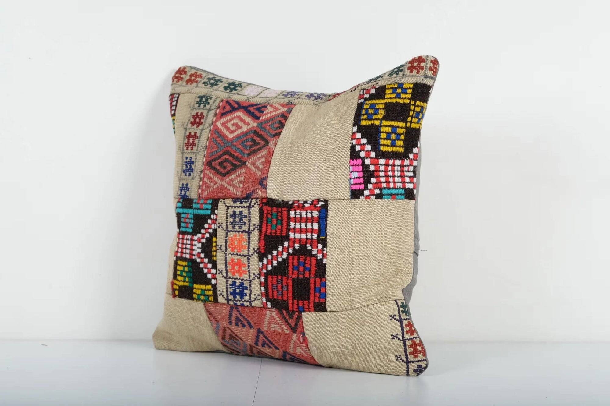 Vintage kilim cushion cover 51x51 cm