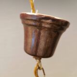 Ceramic hanging lamp, Danish from the 1970s.