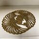 Brass table mat