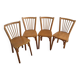 4 vintage Baumann chairs
