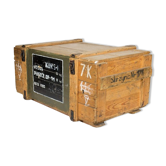 Coffre militaire brut