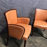 Pair of armchairs from a Dutch hotel