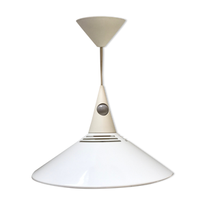 suspension métal blanche