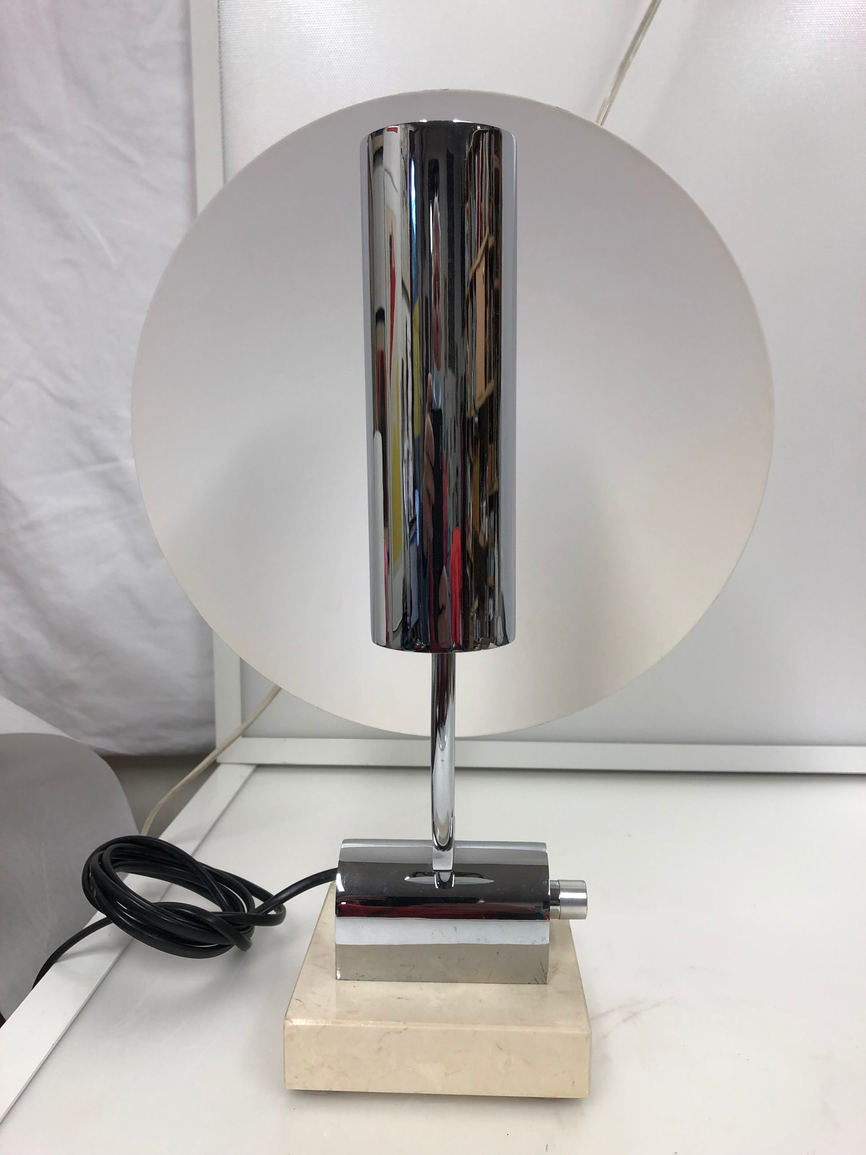 Lampe design space age années 70/80